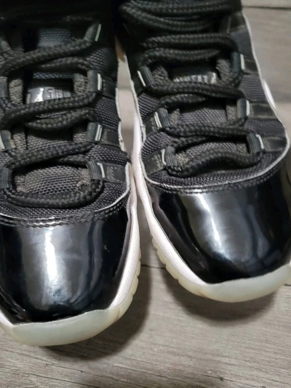 Jordan Kids Black and White High-Top Sneakers